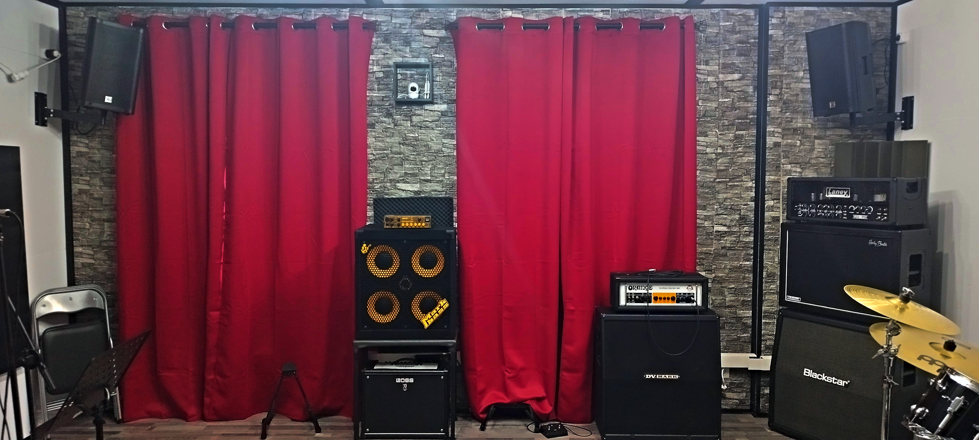 multi channel full band live recording studio music palet pireas